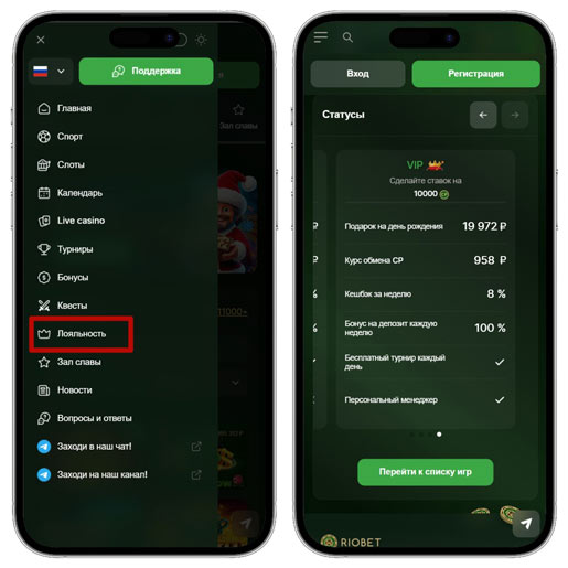Программа лояльности